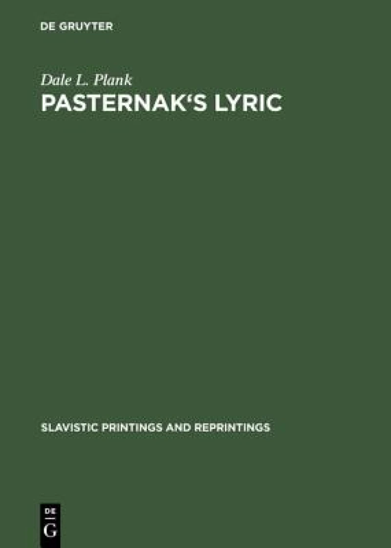 Pasternak''s Lyric