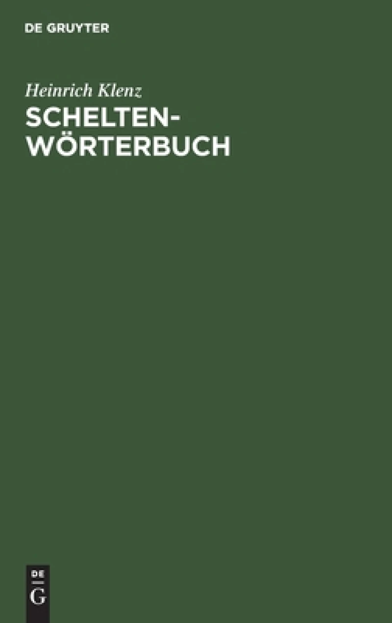Schelten-wörterbuch