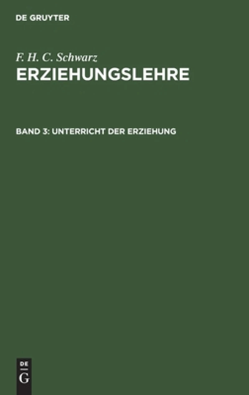 Unterricht der Erziehung