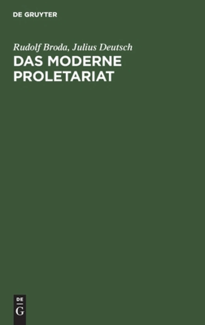 moderne Proletariat