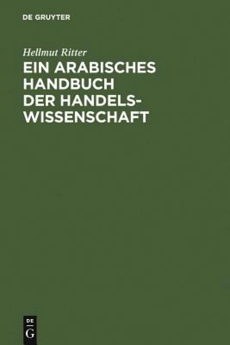 arabisches Handbuch der Handelswissenschaft