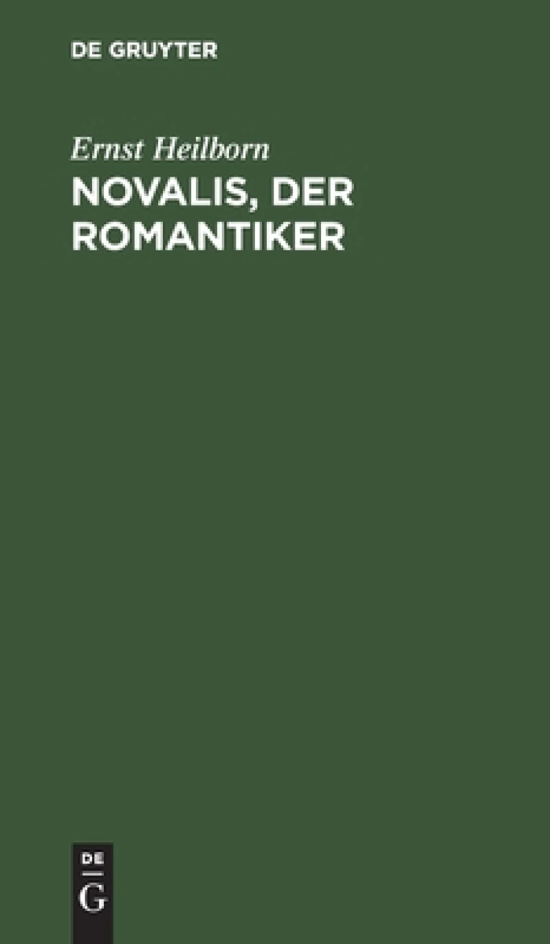 Novalis, der Romantiker