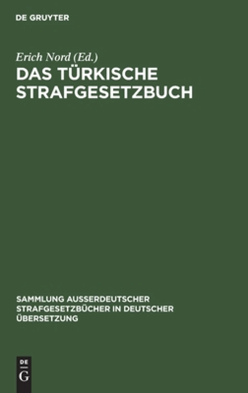 türkische Strafgesetzbuch