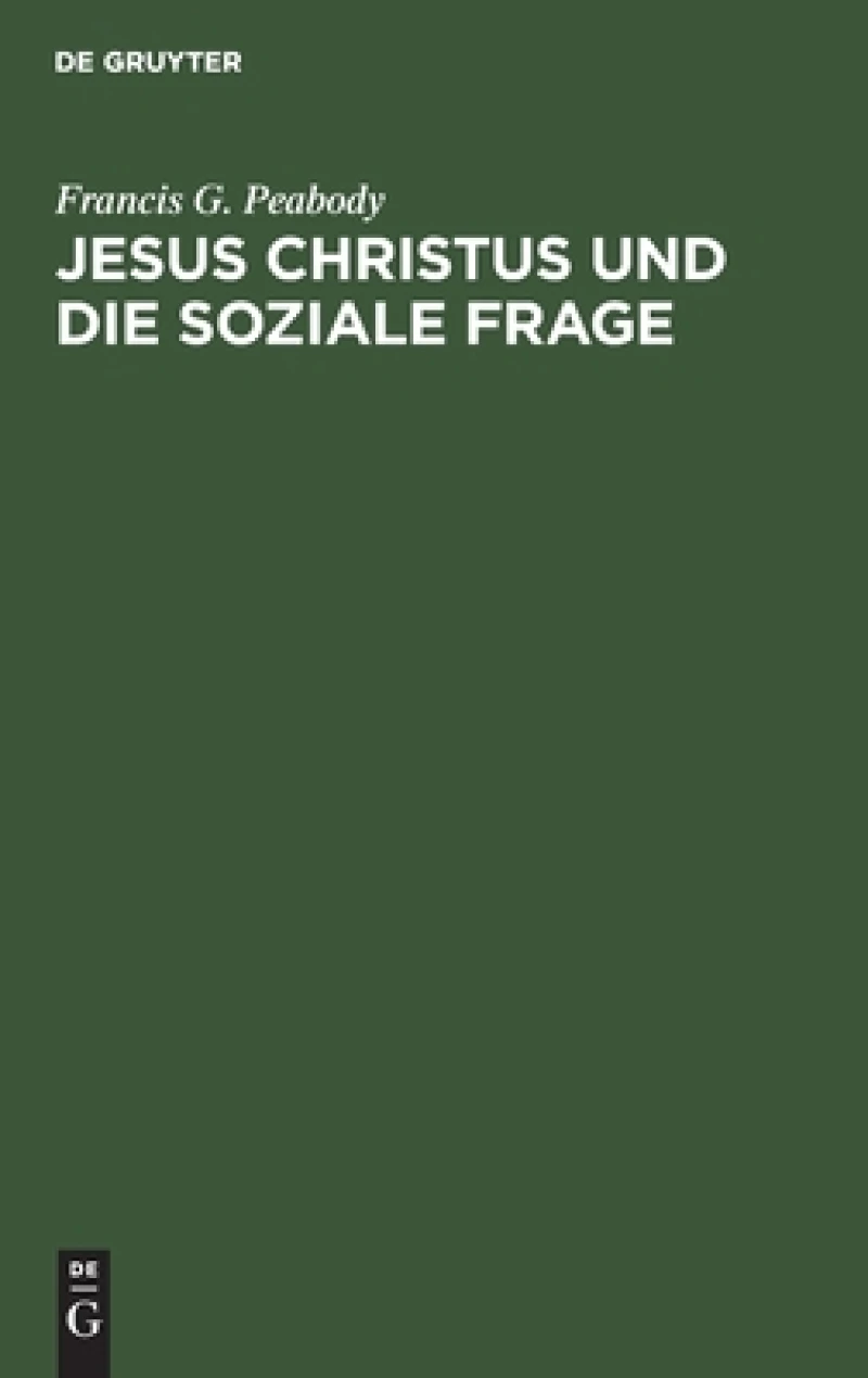 Jesus Christus Und Die Soziale Frage
