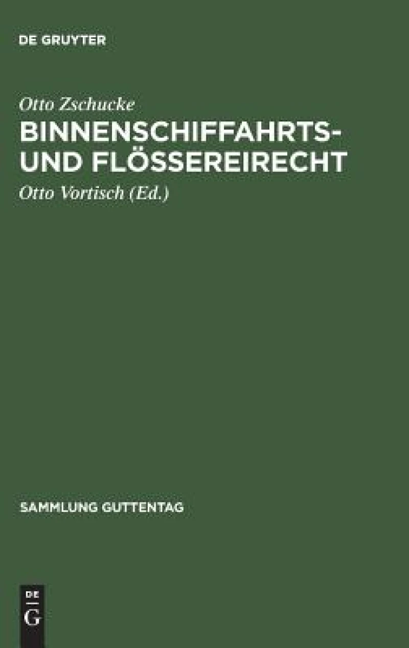 Binnenschiffahrts- und Flößereirecht