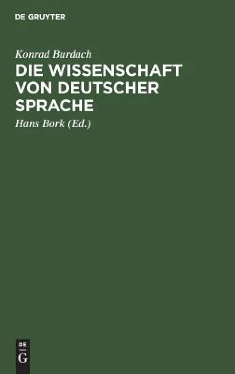 Wissenschaft von deutscher Sprache