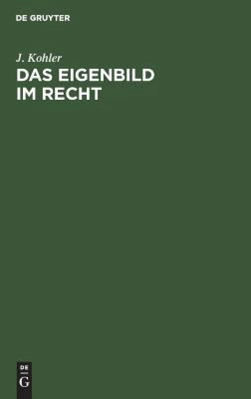 Eigenbild im Recht