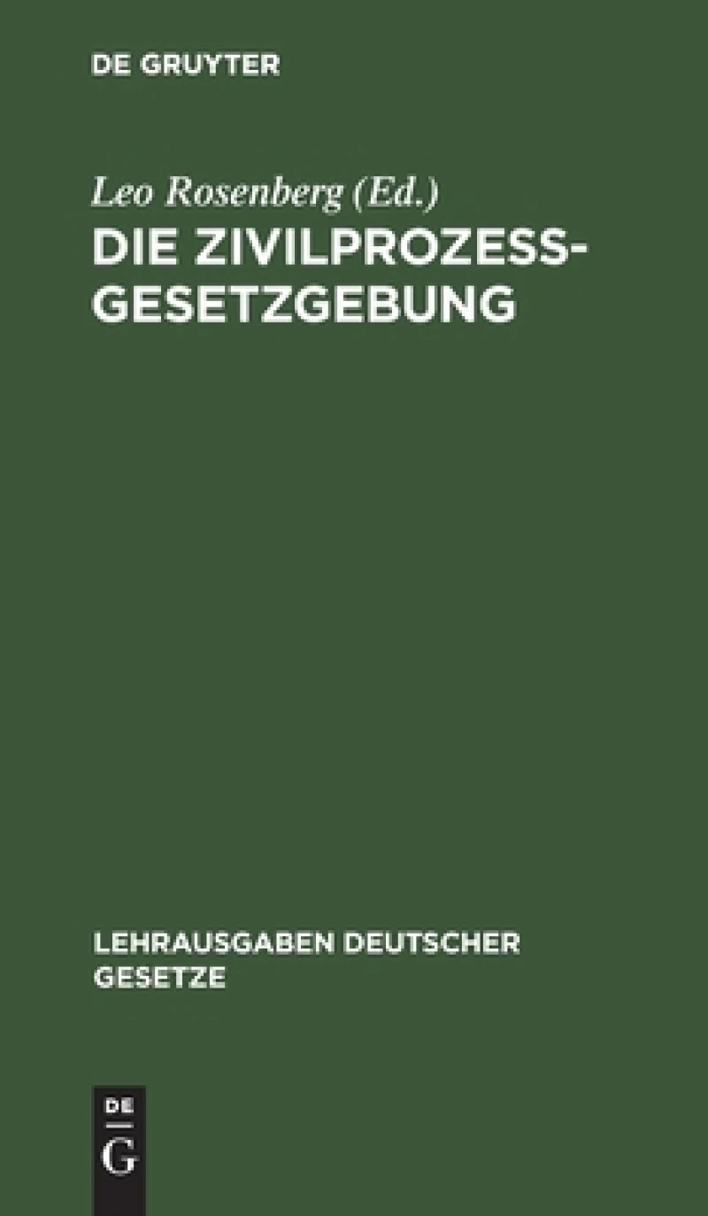 Zivilprozessgesetzgebung
