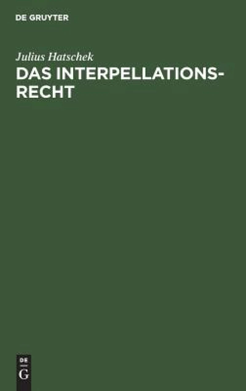 Interpellationsrecht