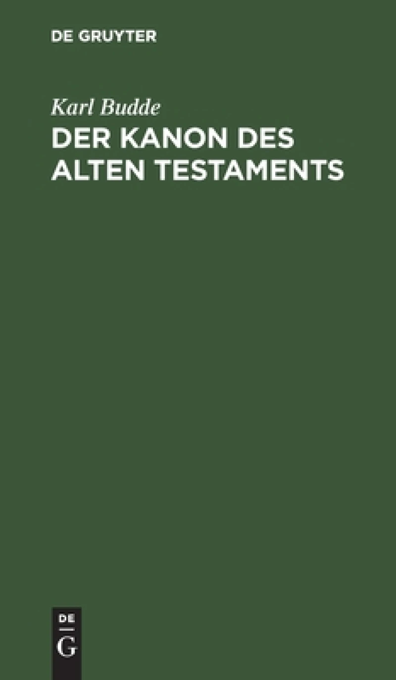 Kanon des Alten Testaments