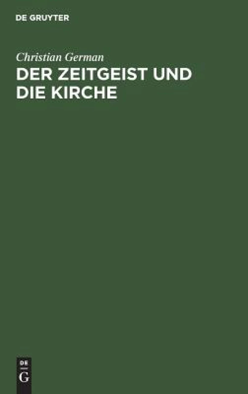 Zeitgeist und die Kirche