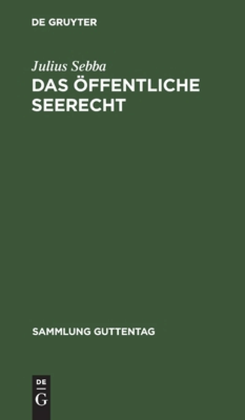 öffentliche Seerecht