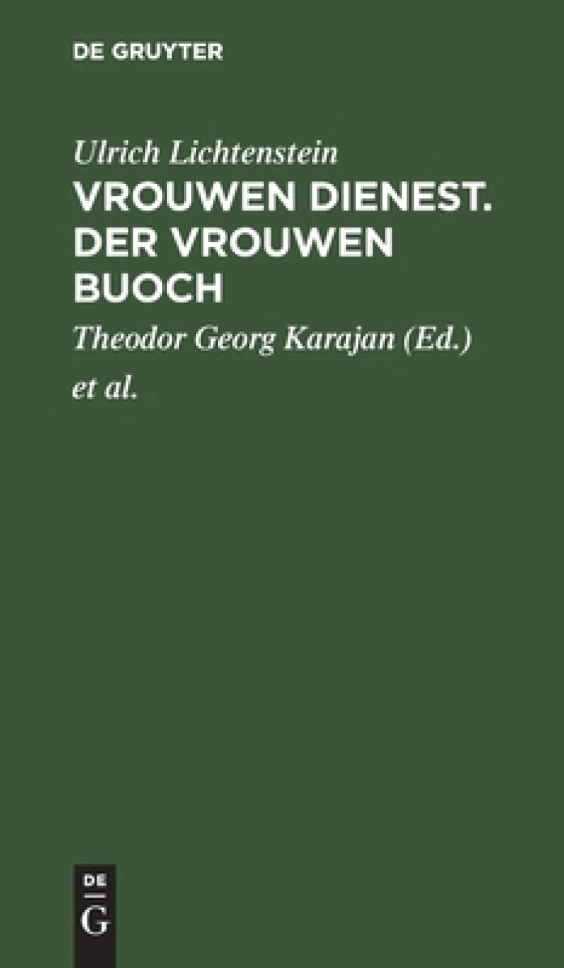 Vrouwen Dienest. Der Vrouwen Buoch