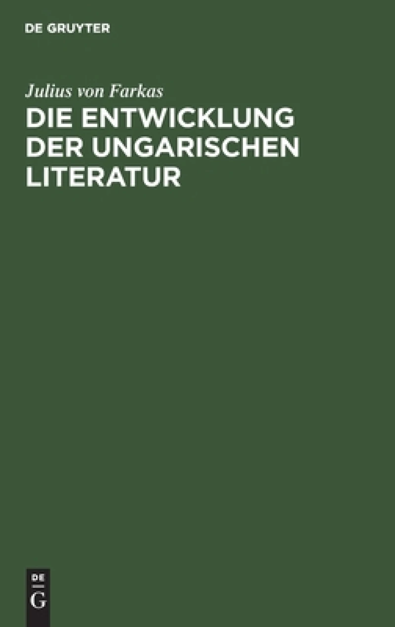 Entwicklung der ungarischen Literatur