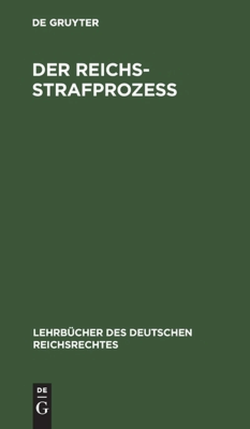 Reichs-Strafprozeß