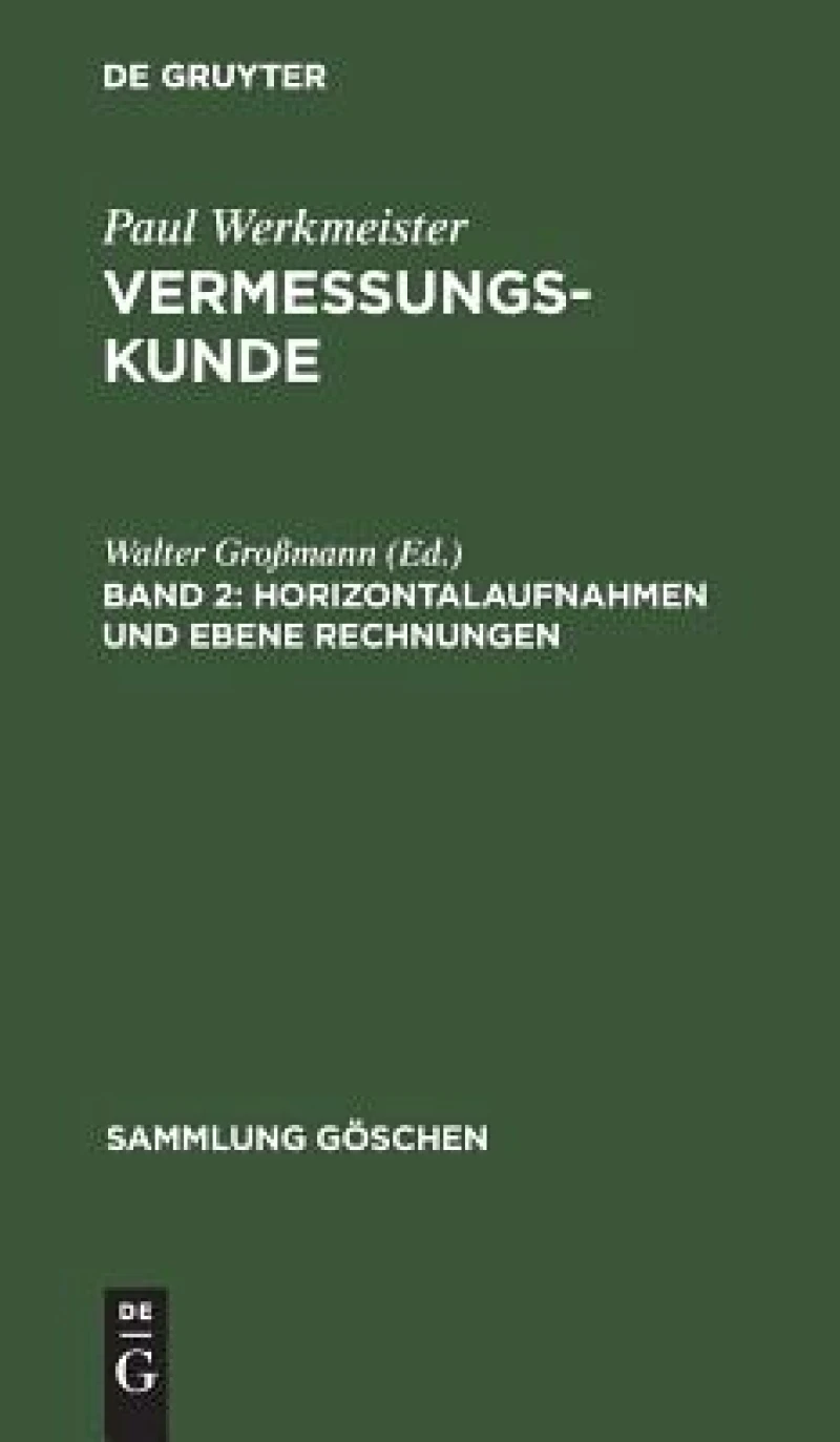 Horizontalaufnahmen Und Ebene Rechnungen