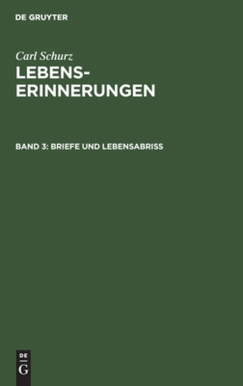 Briefe und Lebensabriß