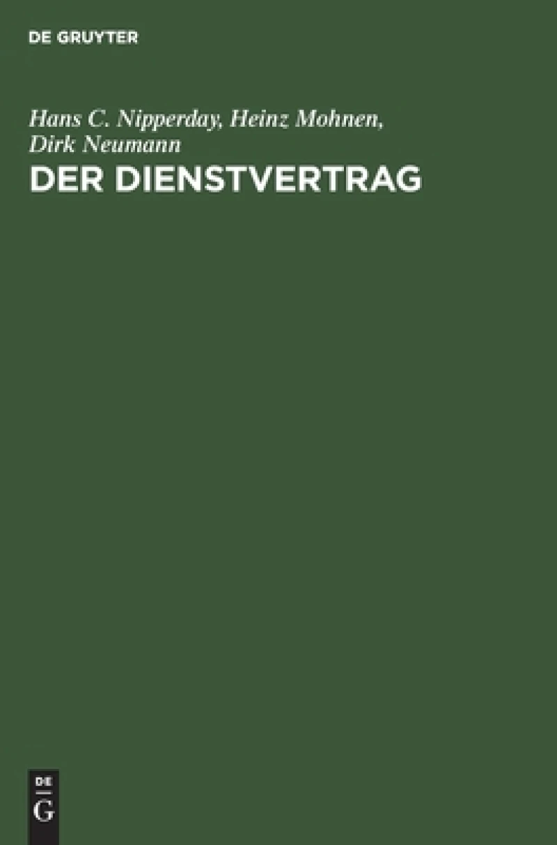 Dienstvertrag