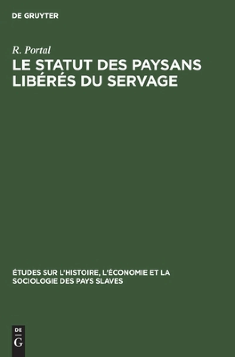 Le Statut des paysans libérés du servage