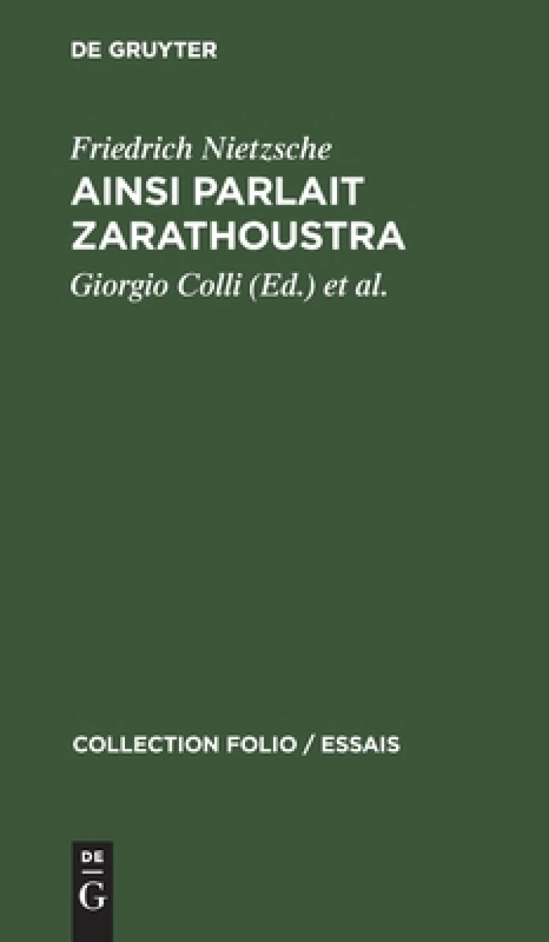Ainsi Parlait Zarathoustra