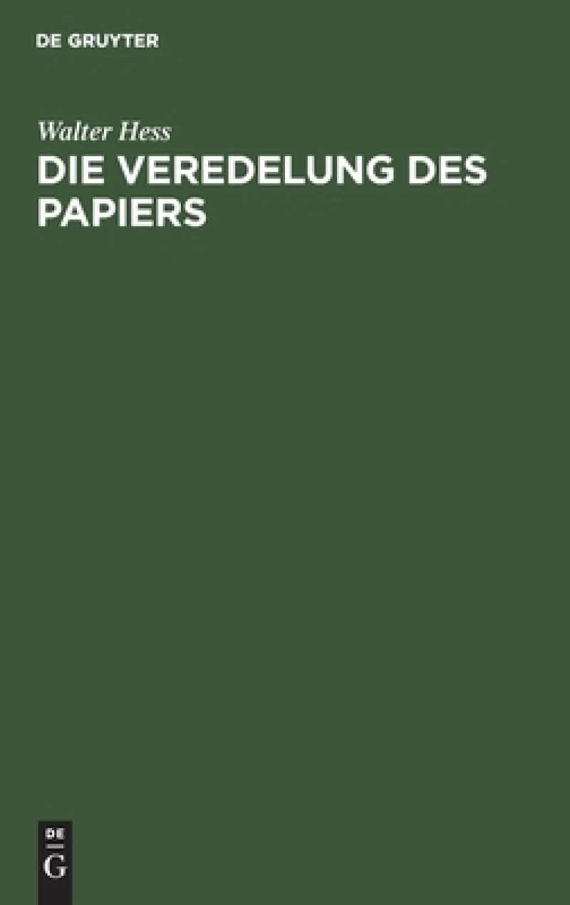 Veredelung des Papiers