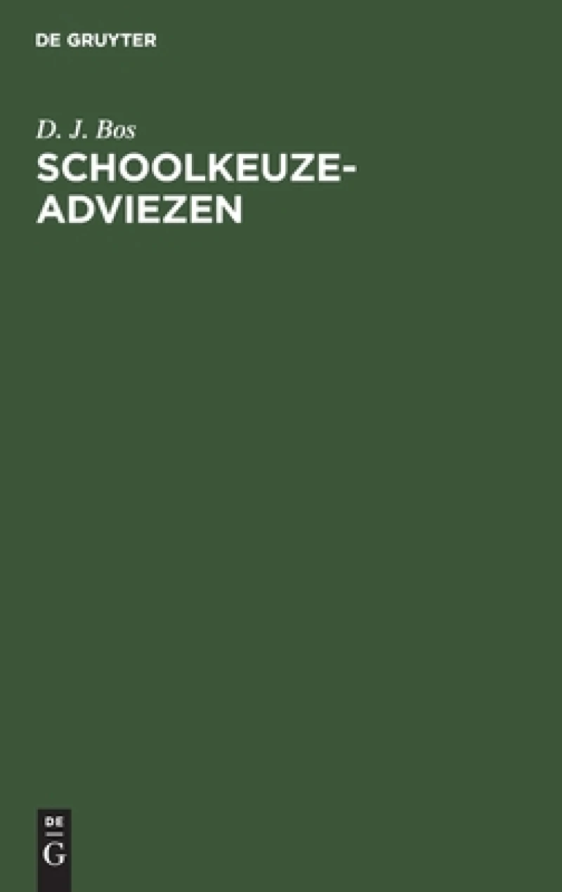 Schoolkeuze-adviezen