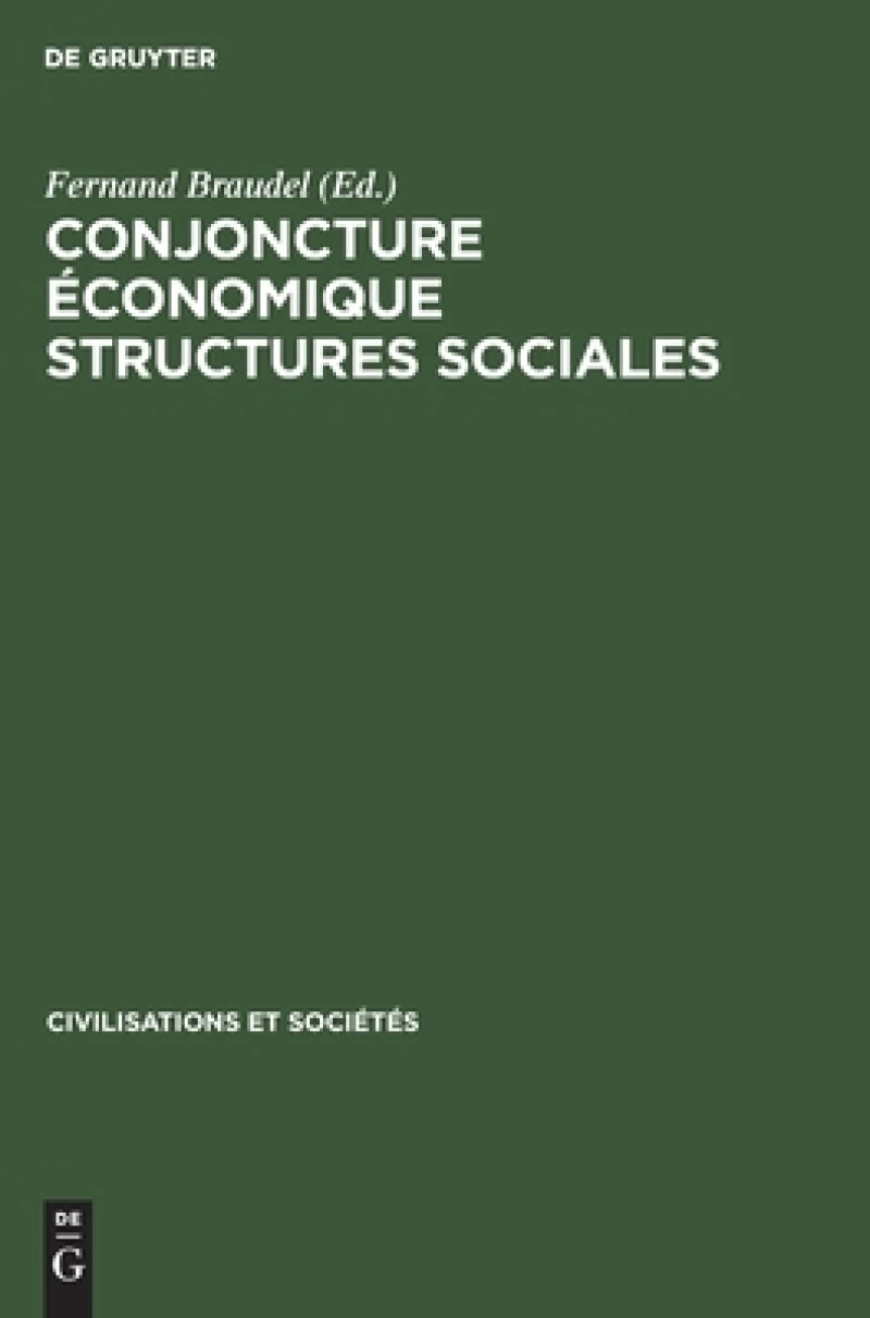 Conjoncture économique structures sociales
