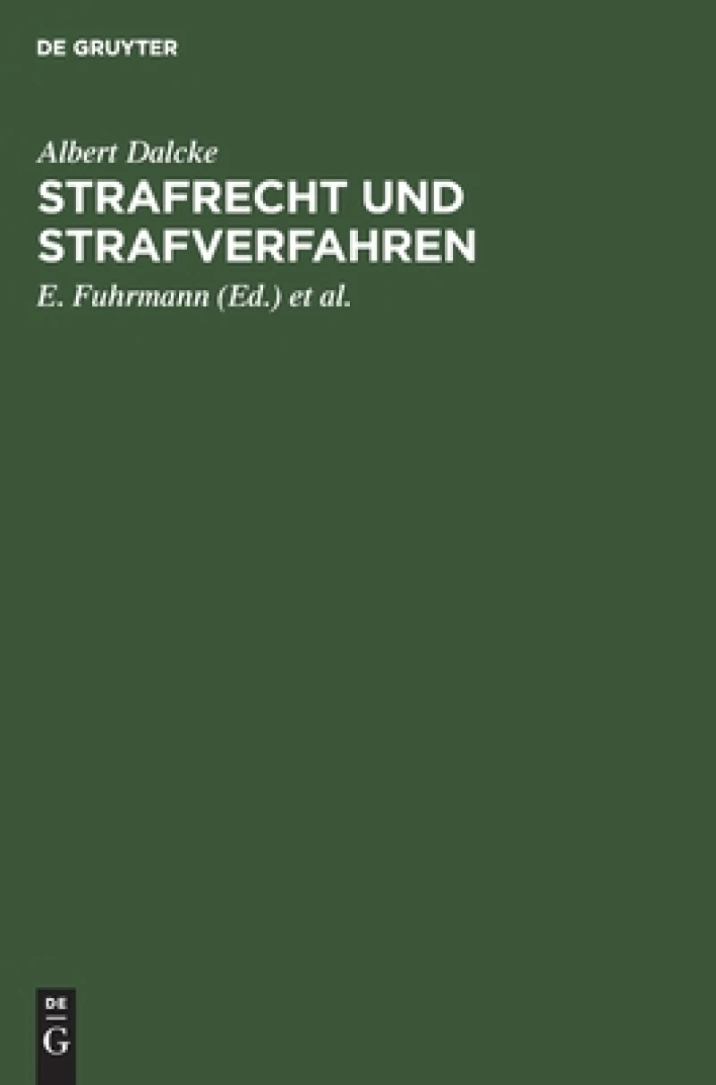 Strafrecht und Strafverfahren