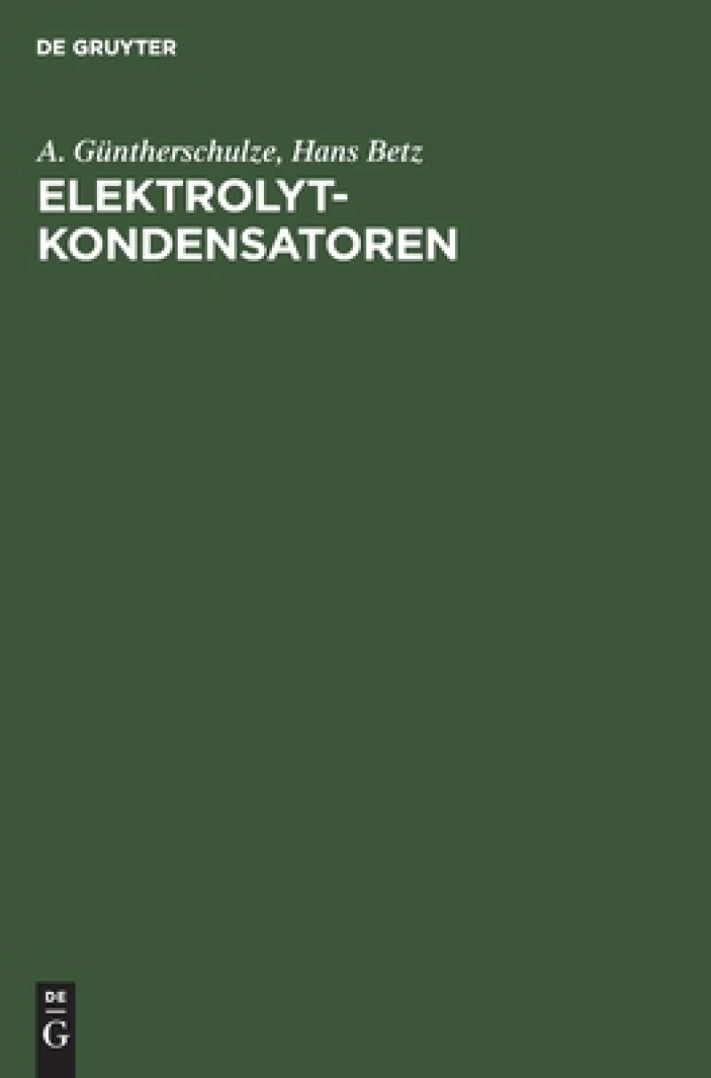 Elektrolytkondensatoren
