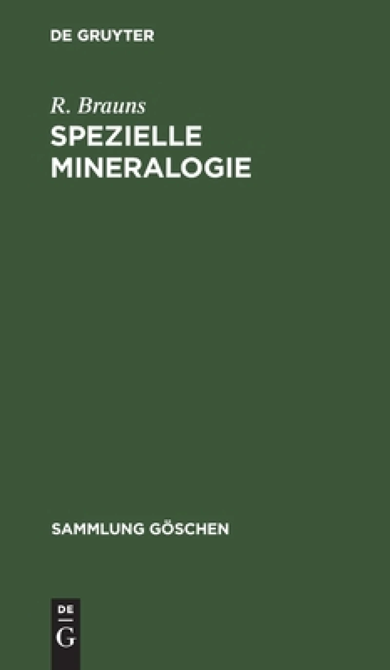Spezielle Mineralogie