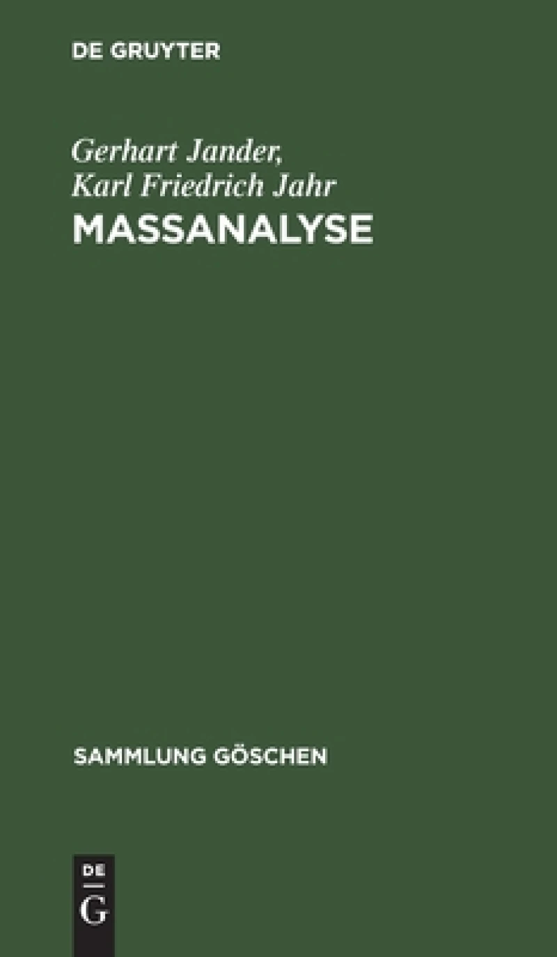 Maßanalyse