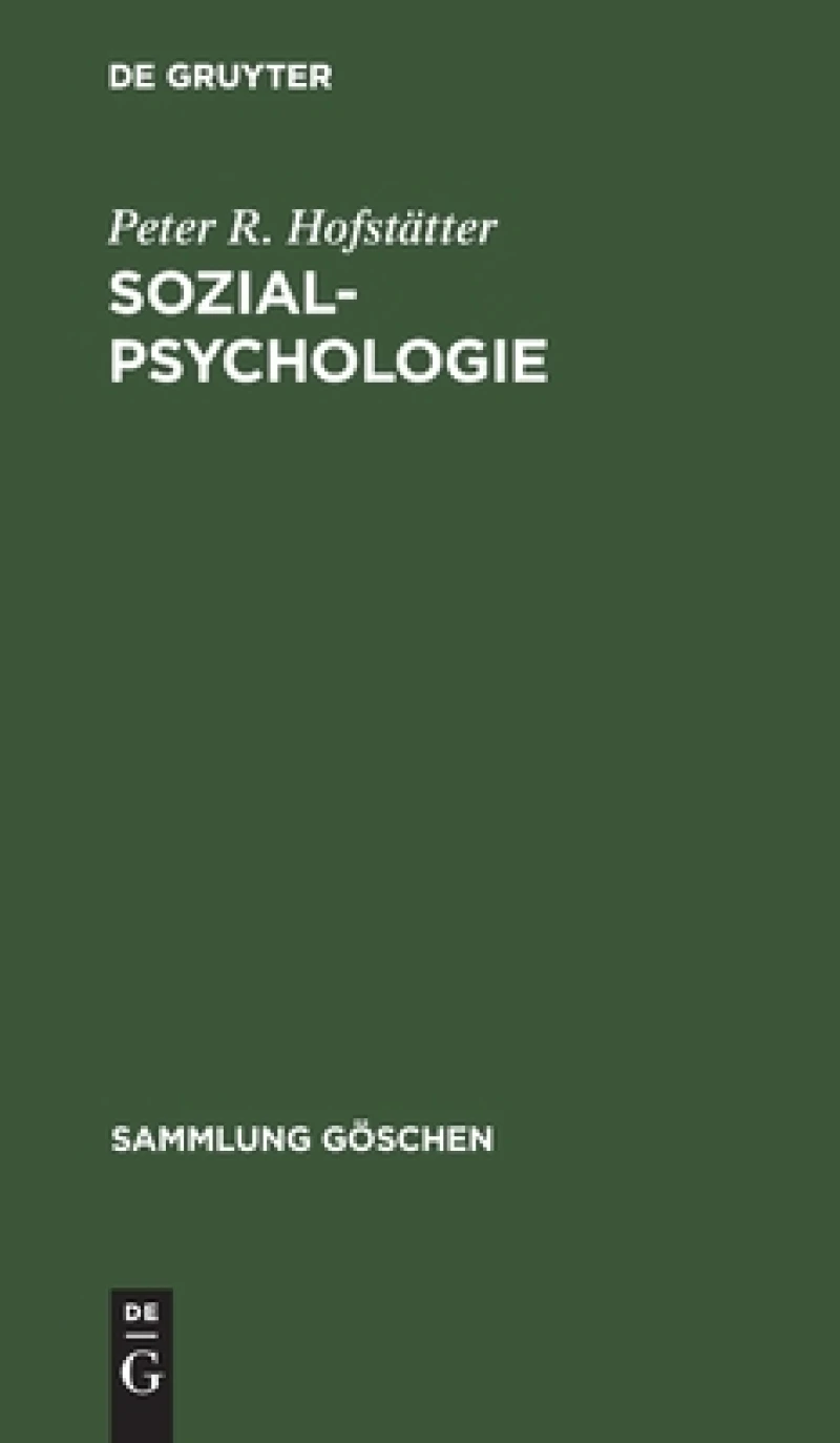 Sozialpsychologie