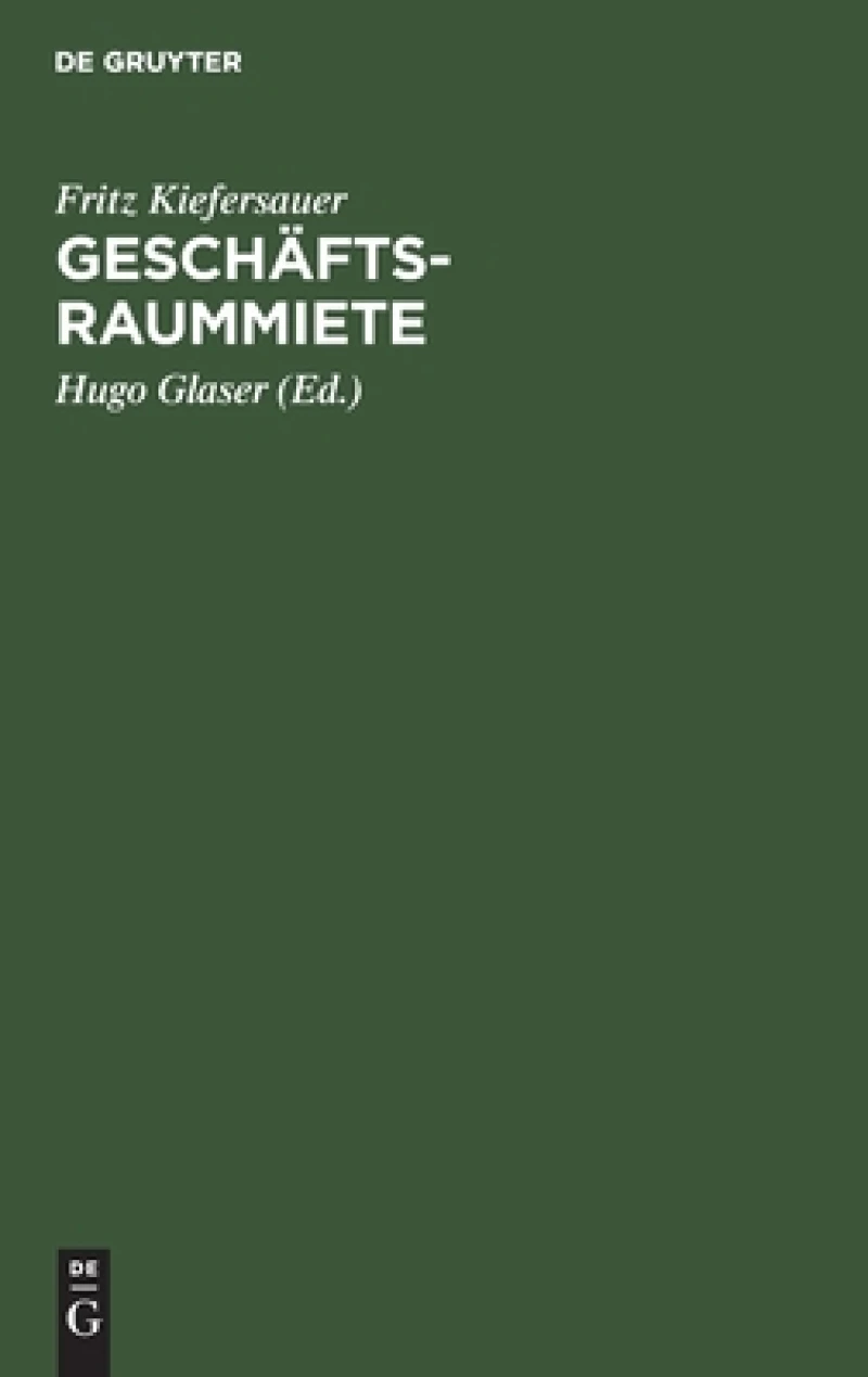Geschäftsraummiete