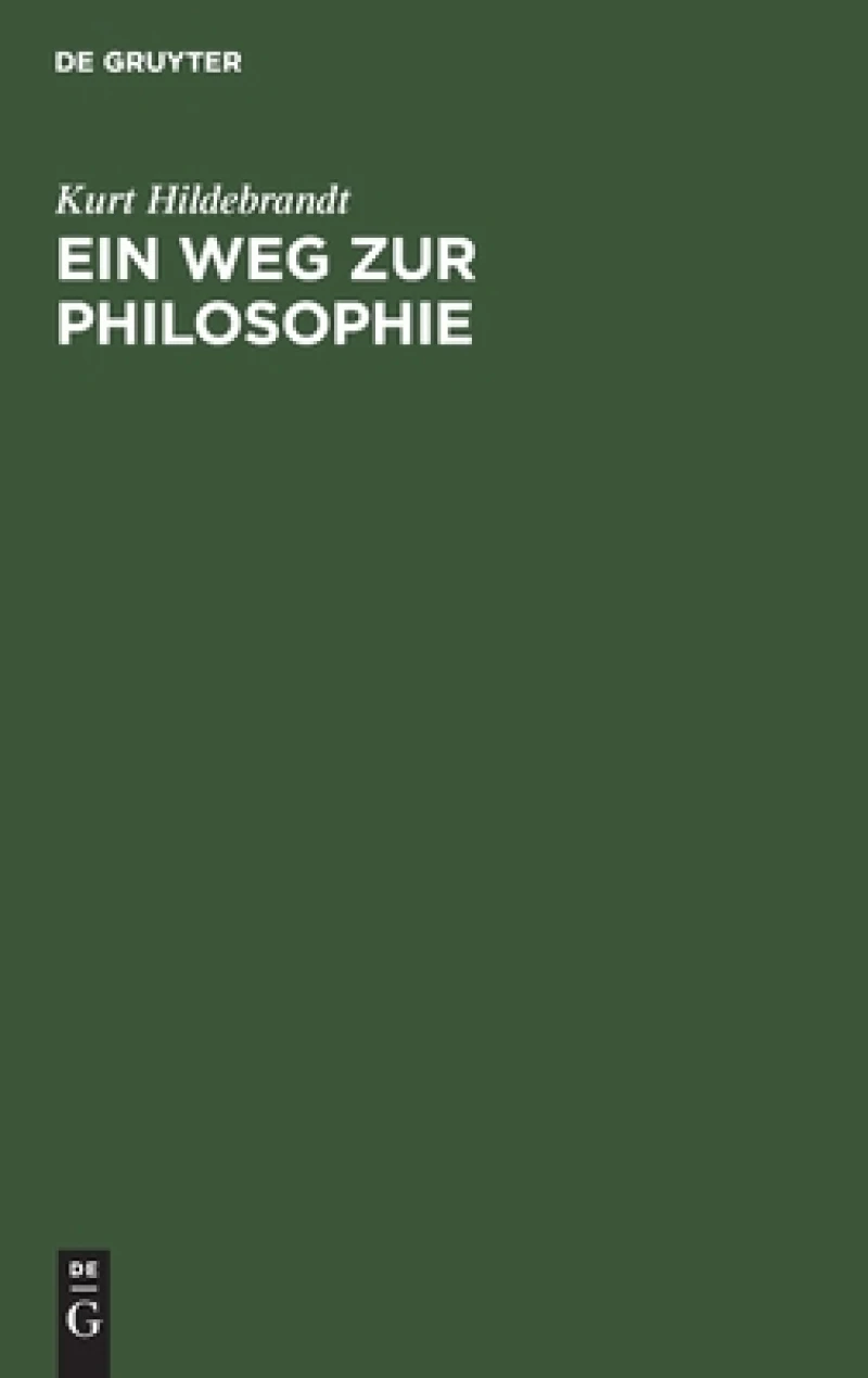 Weg zur Philosophie