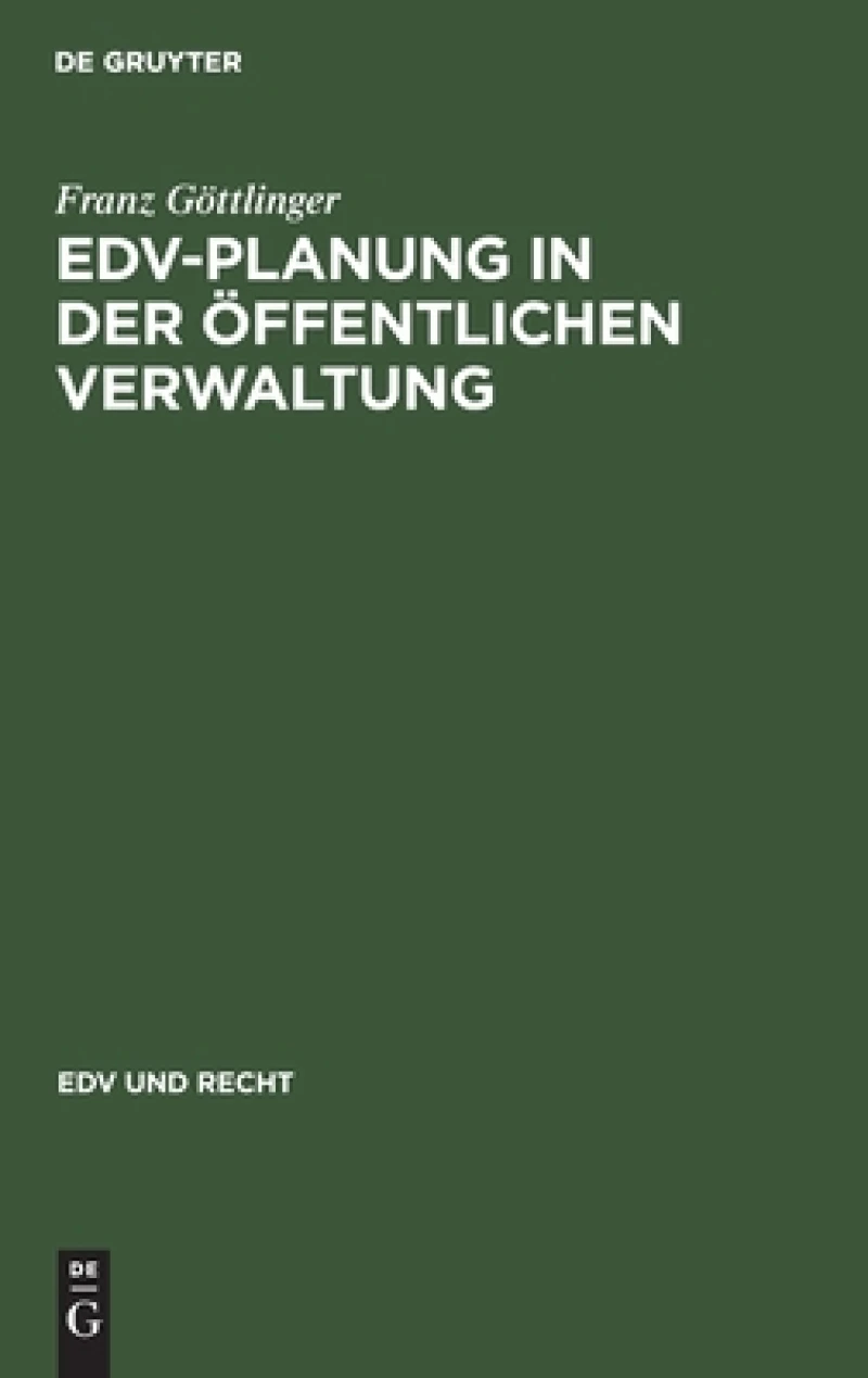 EDV-Planung in der Öffentlichen Verwaltung