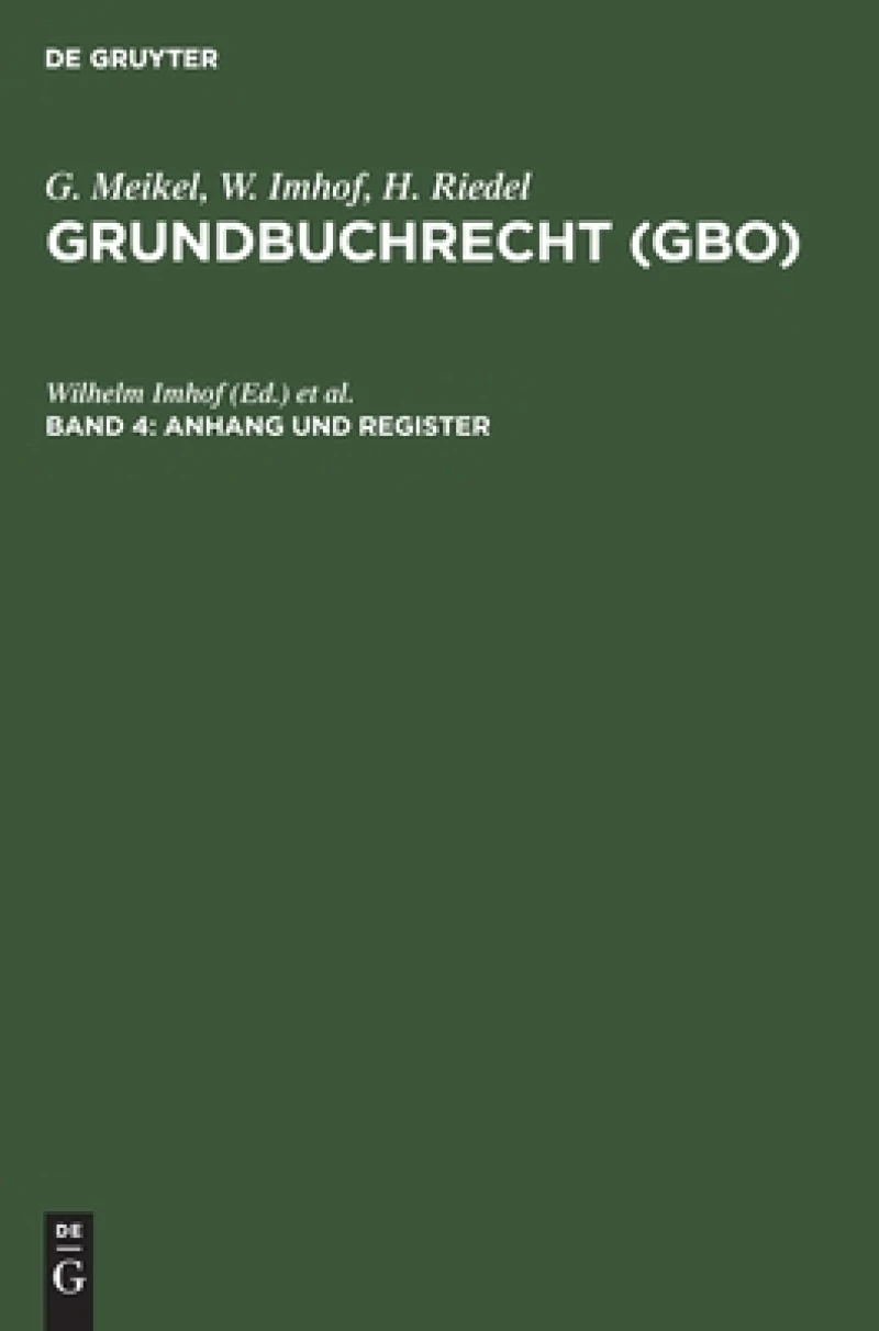 Anhang und Register