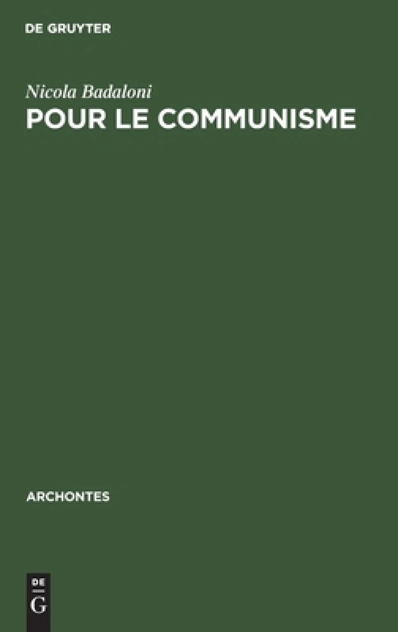 Pour le communisme