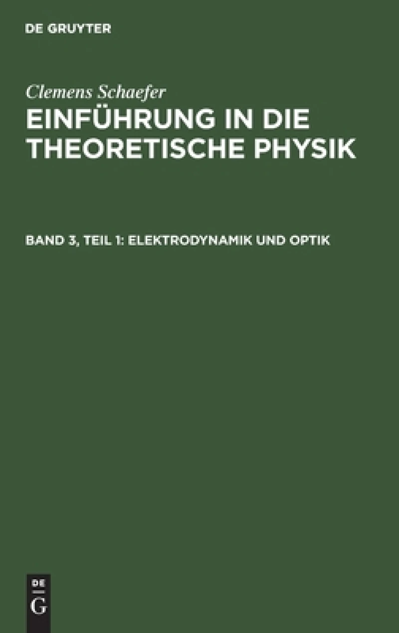 Elektrodynamik Und Optik
