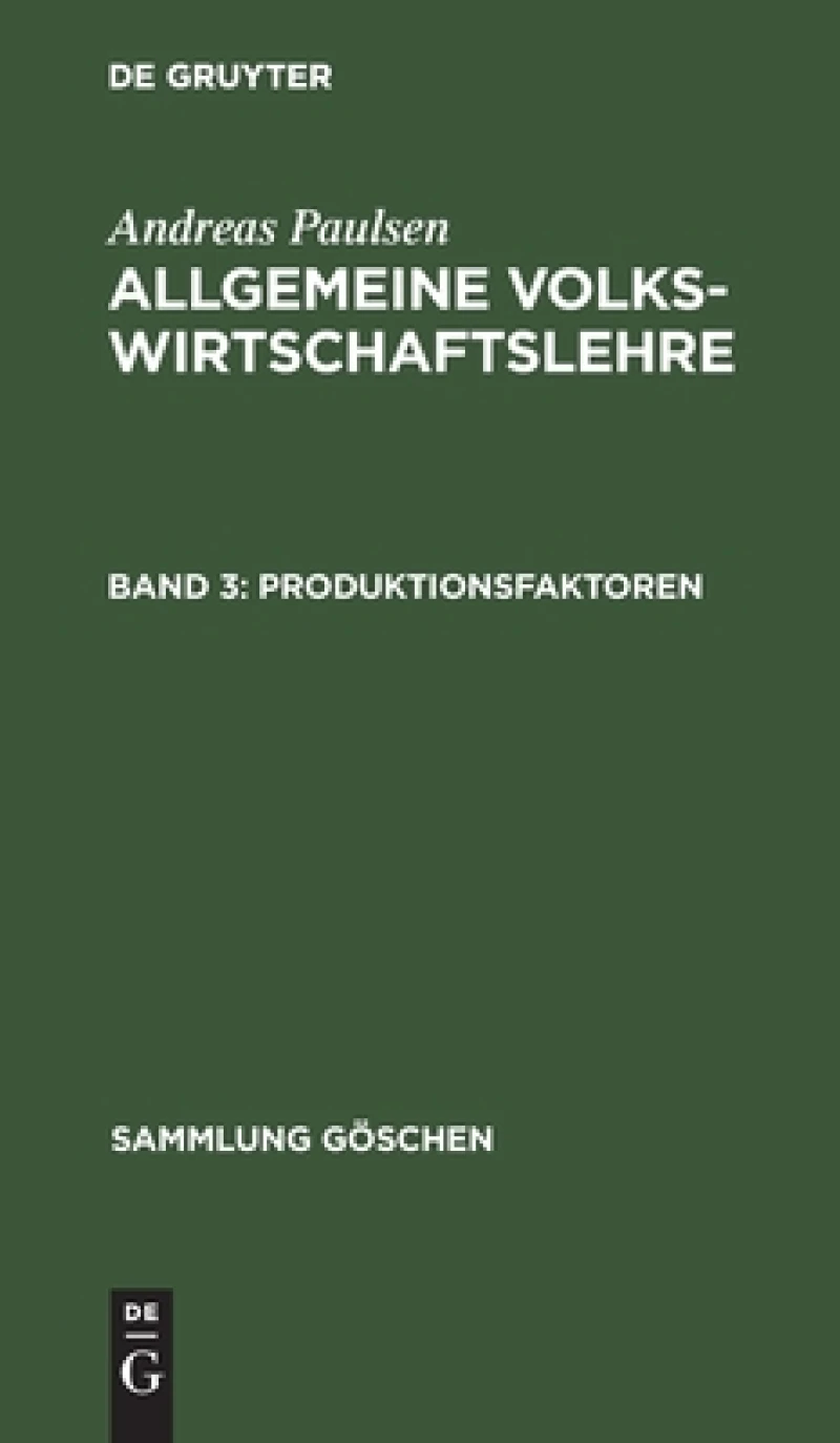Produktionsfaktoren