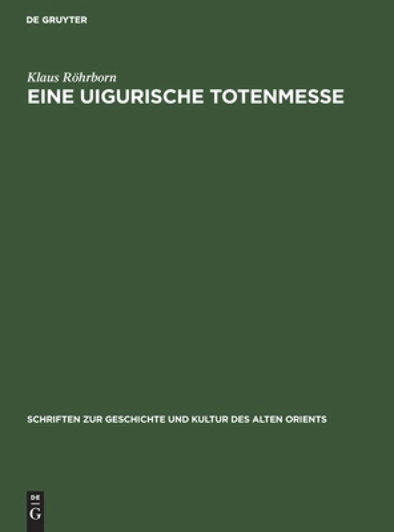 uigurische Totenmesse