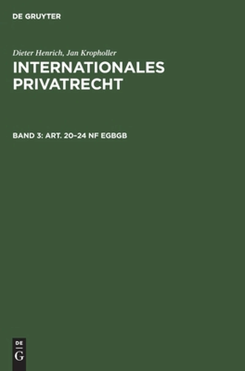 Art. 20–24 nF EGBGB