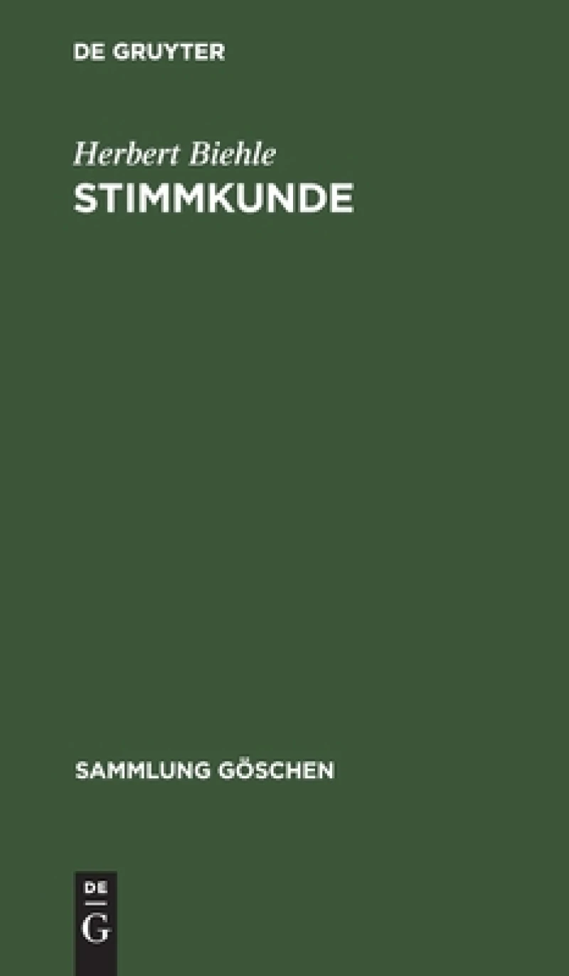 Stimmkunde