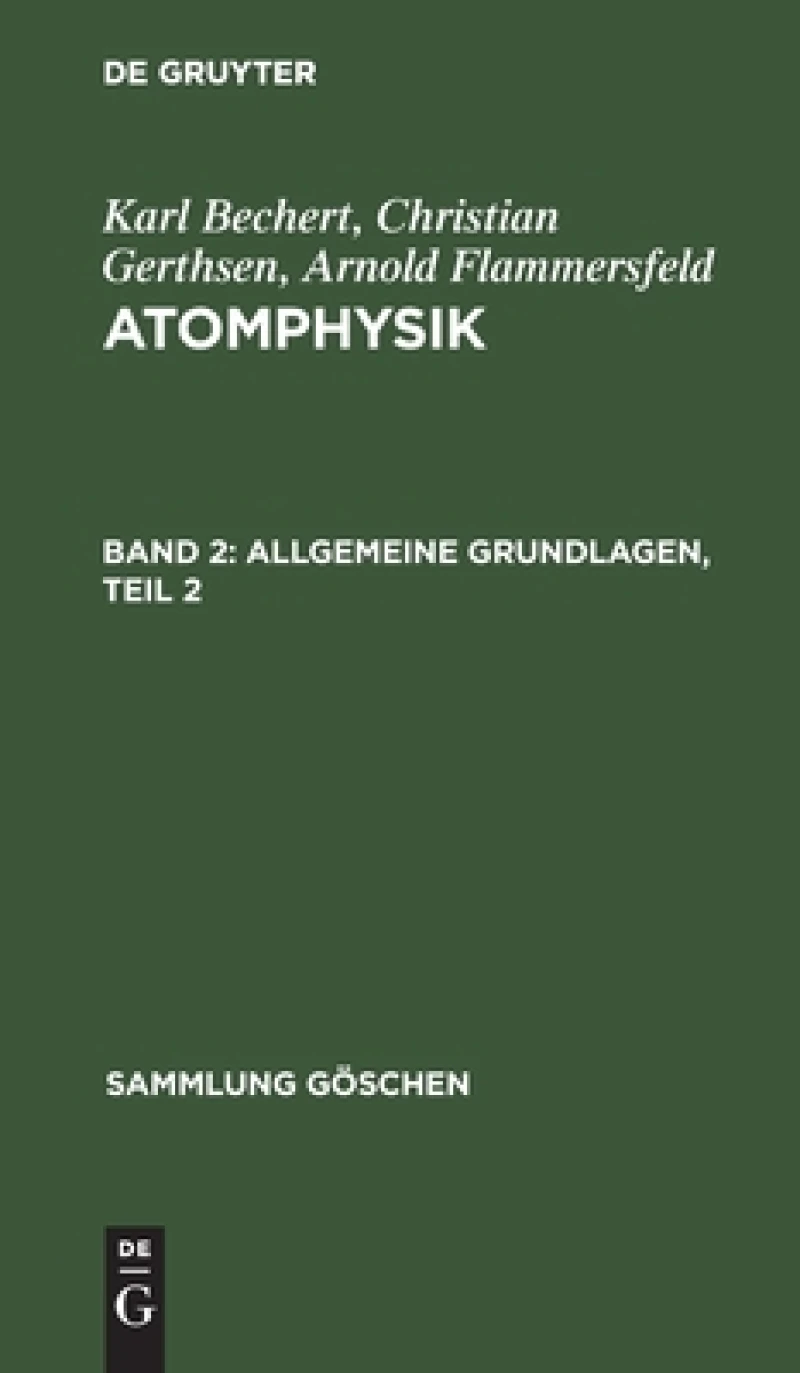 Allgemeine Grundlagen, Teil 2