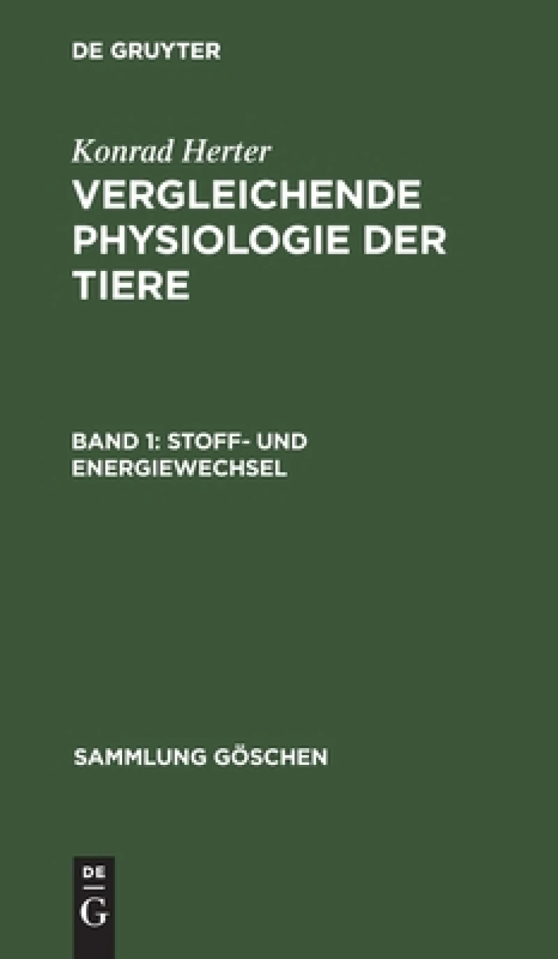Stoff- Und Energiewechsel