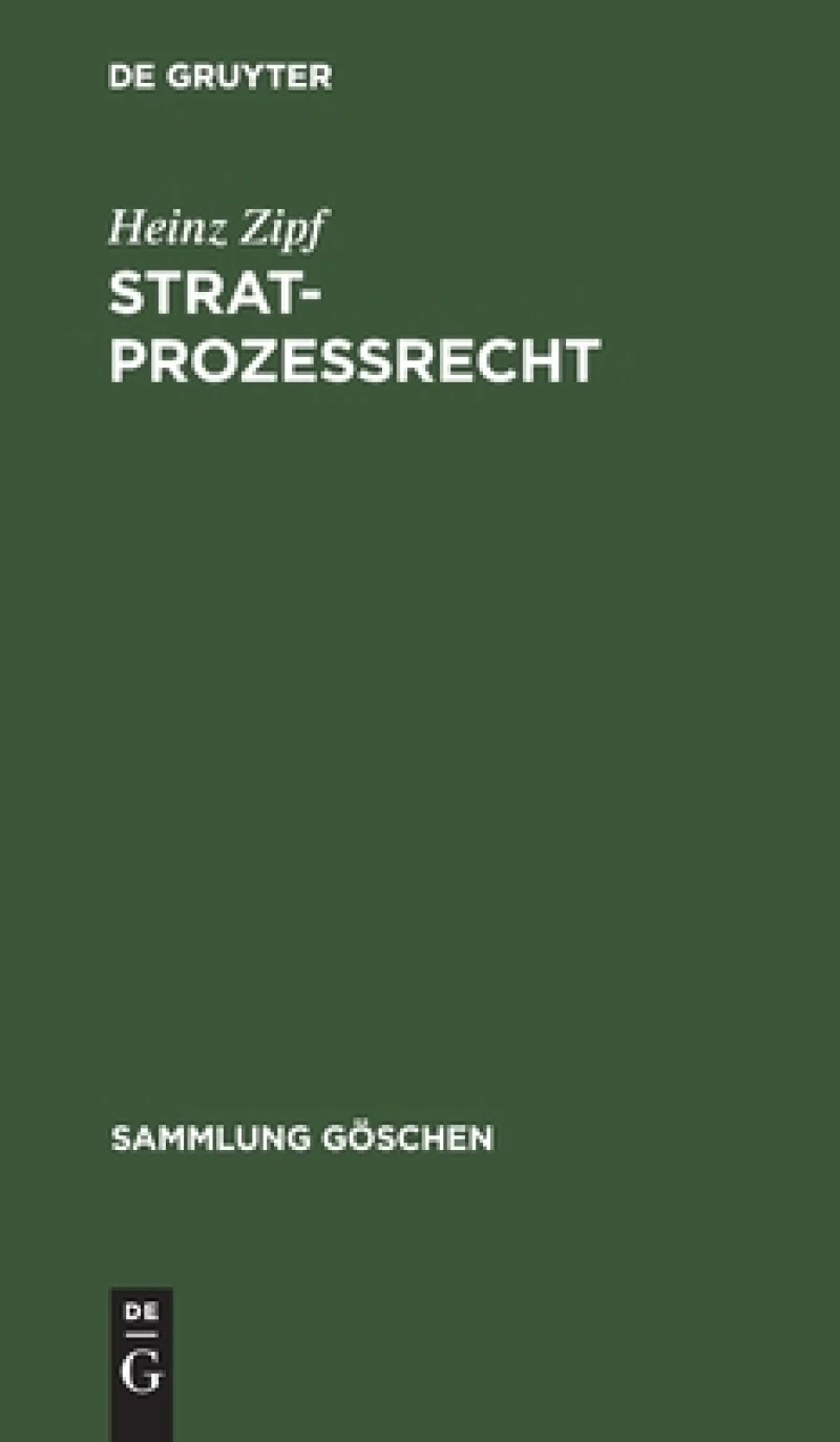 Stratprozeßrecht