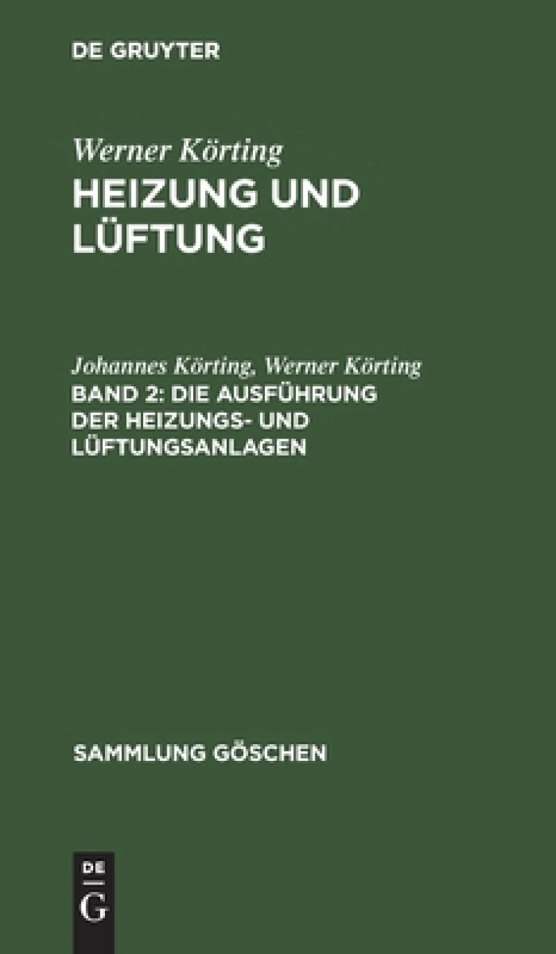 Ausführung der Heizungs- und Lüftungsanlagen