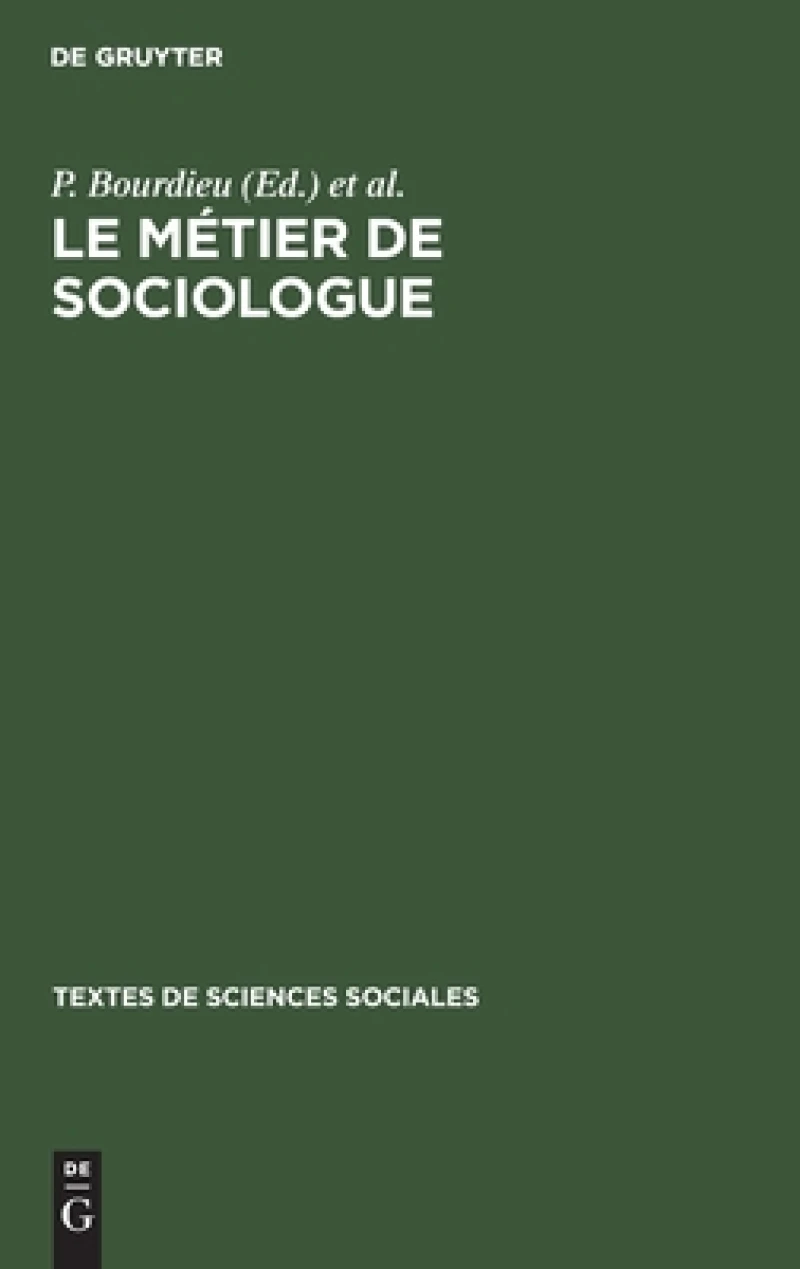 Le Métier De Sociologue