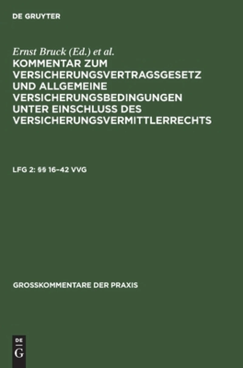 §§ 16–42 VVG