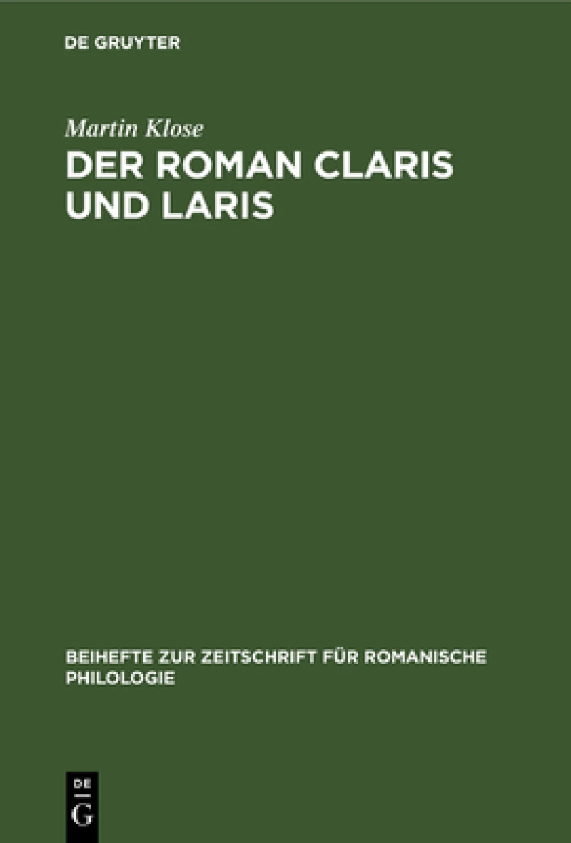 Roman Claris und Laris