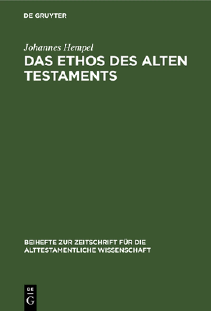 Ethos des Alten Testaments